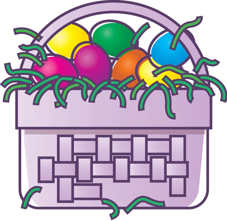 Easter egg basket