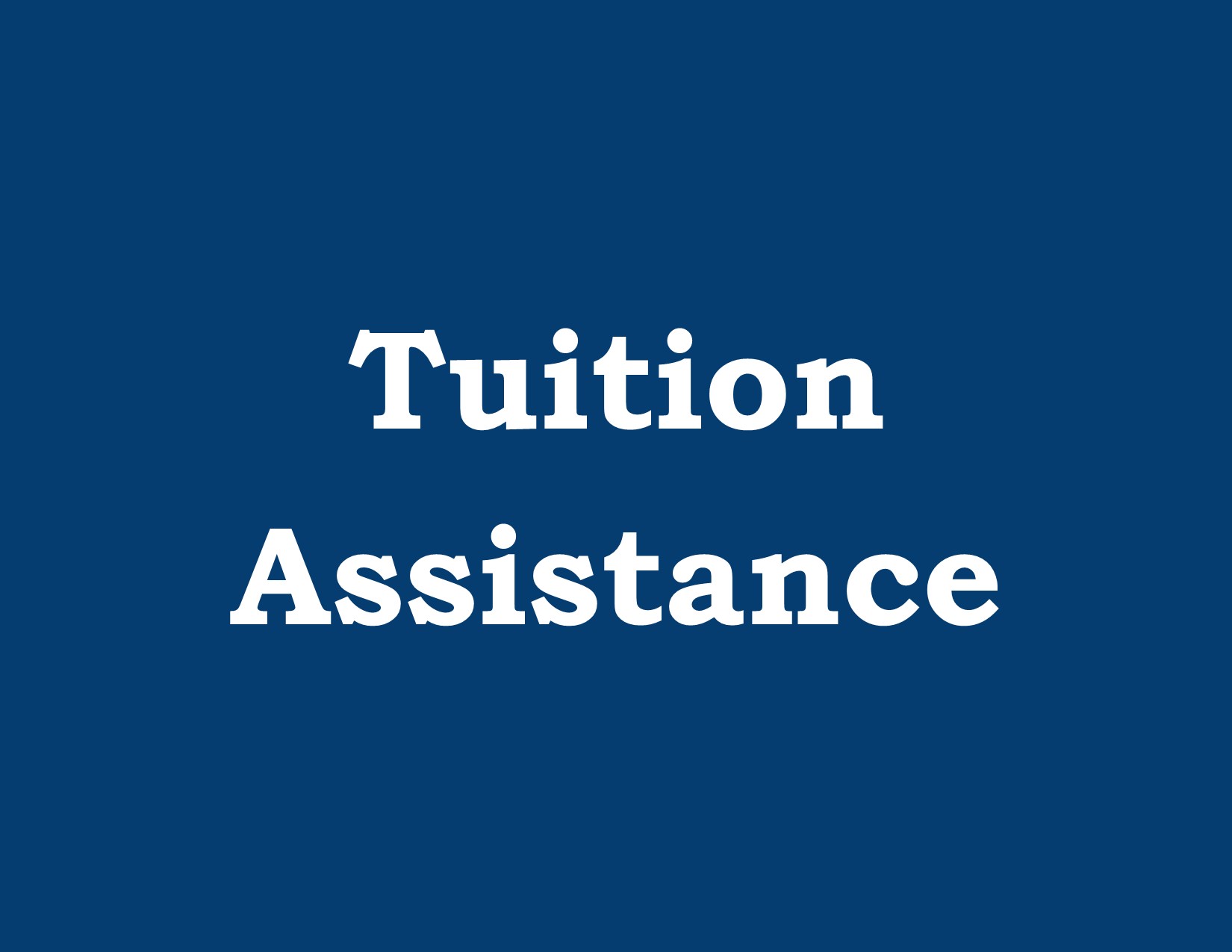 tuition assistance button